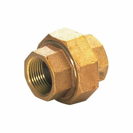 SWIVEL 0.5 in. FPT Red Brass Lead Free Threaded Union Compression SW154149